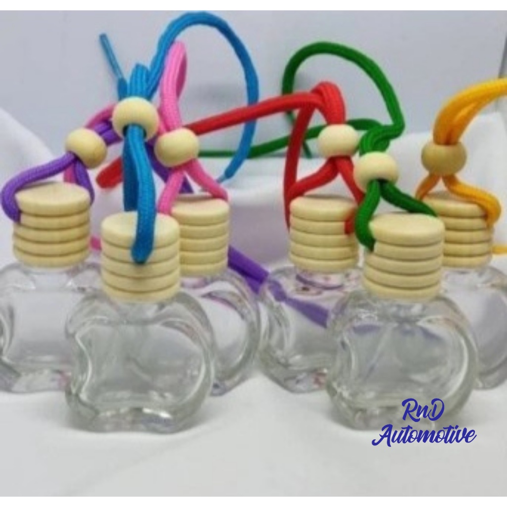 BOTOL APEL / BOTOL PARFUM MOBIL GANTUNG / LUCU BENTUK APEL UNIK KOSONG PENGHARUM PEWANGI RUANGAN AC