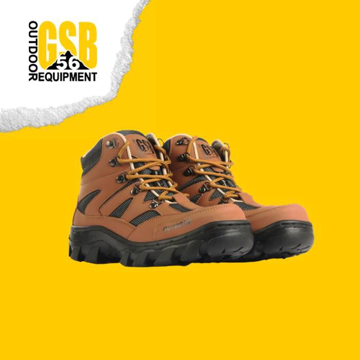 Sepatu Safety Boots Pria GSB-56 Original Raptor Sepatu Outdoor Sepatu Hiking Sepatu Sefty Boot Bisa 