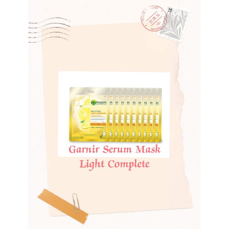 Garnier Serum Light Complete Mask