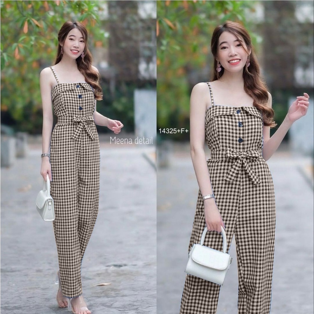 [HNFK] Js Amoka /Jumpsuit Wanita Kekinian / Jumpsuit / Baju Wanita / Overall Wanita / Jumpsuit Wanita Korean Style
