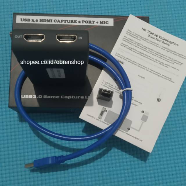 EZCAP261M USB 3.0 HDMI CAPTURE LIVE STREAMING WITH MIC