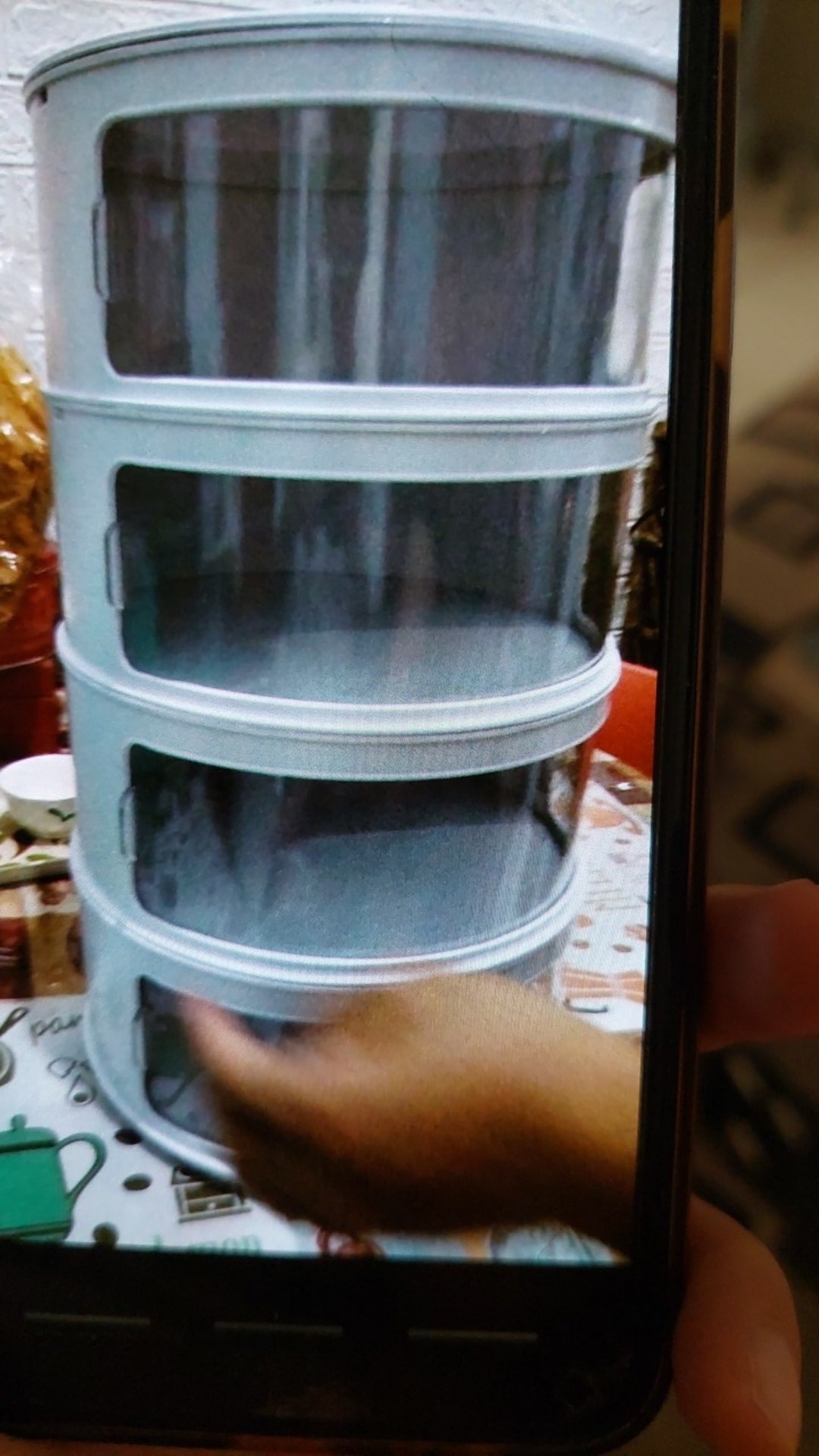 [acq] Food Storage 4 Layer / Rak Penyimpanan Makanan