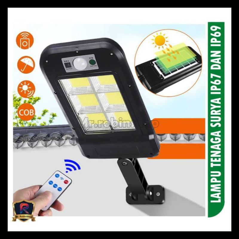 0Lampu Solar LED Jalan Lampu / lampu Taman Tenaga Surya LED Solar Light - IP 69 COB SUNPRO