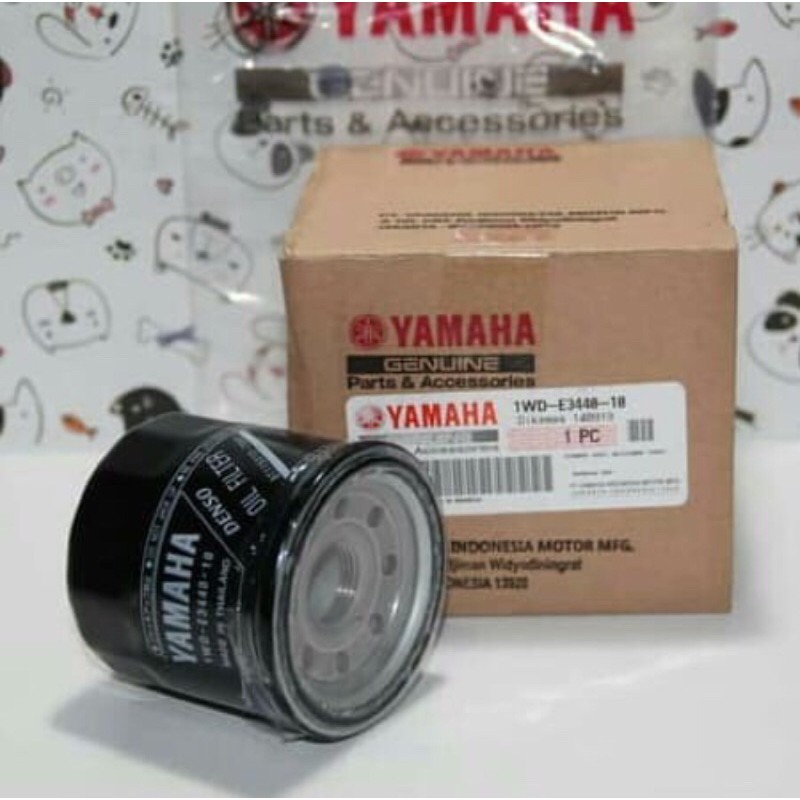 1WD-E3440 Filter Oli Yamaha R25 Filter Oli MT25 Filter Oli R3 Original FILTER OLI YAMAHA R25 ORIGINAL TERMURAH