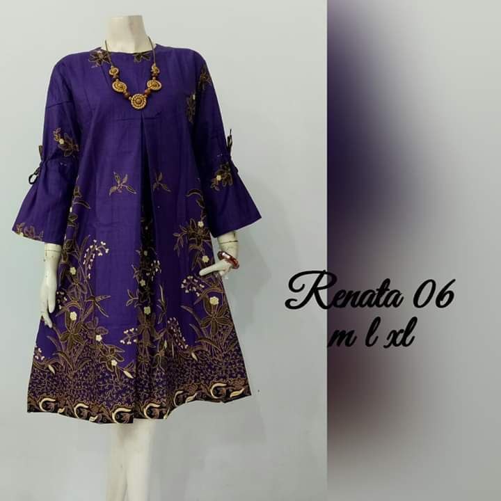 BATIK PEKALONGAN TUNIK BATIK UNGGUL JAYA RENATA || TUNIK BATIK || TUNIK MURAH
