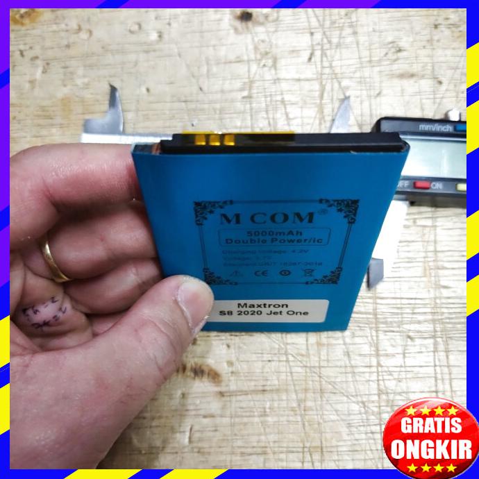ACC HP MAXTRON S8 2020 JET ONE BATERAI DOUBLE POWER BATERAI