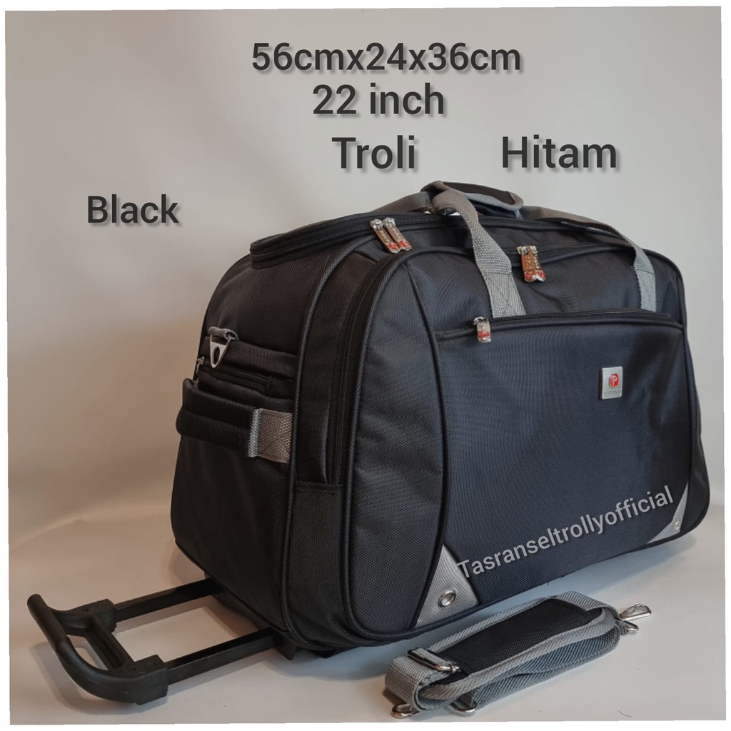 Tas Pakaian Troli Polo Interclub 56cmx24x36cm ukuran medium original.