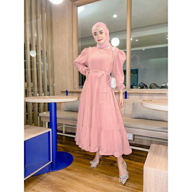 Midi Dress Leony by Salsabila Butik
