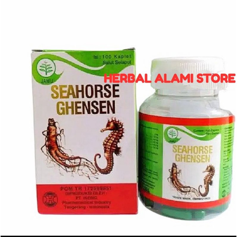Seahorse Ghensen / kuda laut dan ginseng - obat ginjal