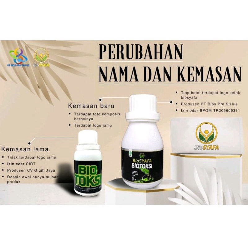 BIOTOKSI HERBAL PROBIOTIK ALAMI UNTUK DETOK LOGAM DAN ARSENIK DI TUBUH