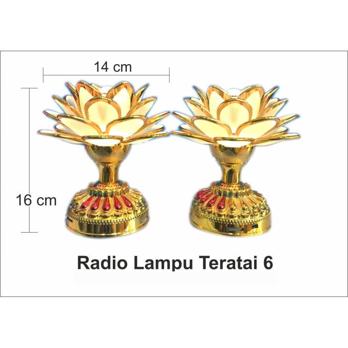 Radio Lampu Teratai berisi 66 lagu doa Buddha radio radio