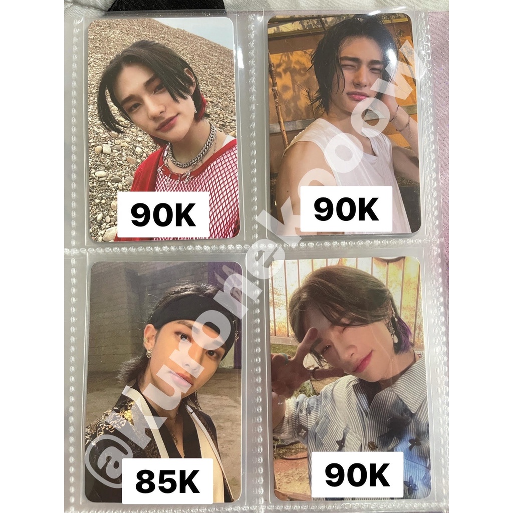 PC Photocard Stray Kids No Easy - Hyunjin Jisung Lee Know Seungmin I.N Bene