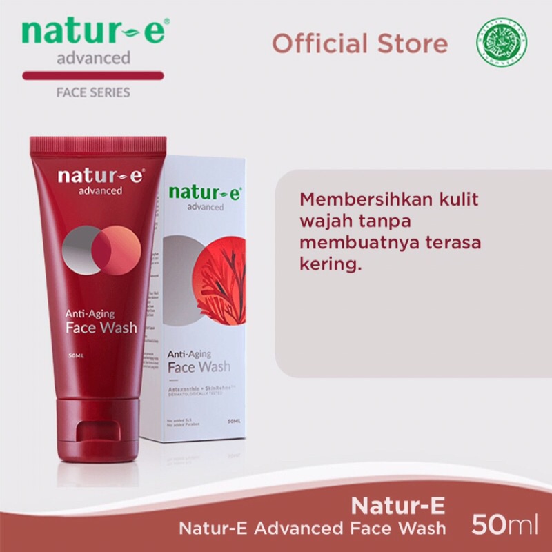 Natur e anti aging face wash 50ml