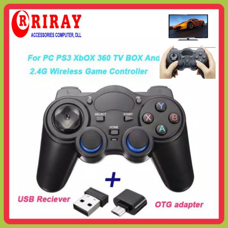 STICK STIK PS WIRELESS BUAT ANDROID TV BOX - SMART TV - GAMEPAD SMARTTV