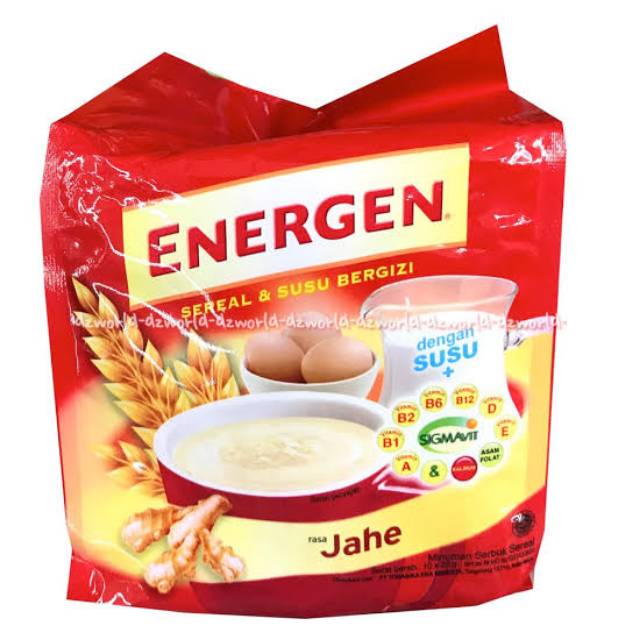 

Energen Jahe 10 x 29gr