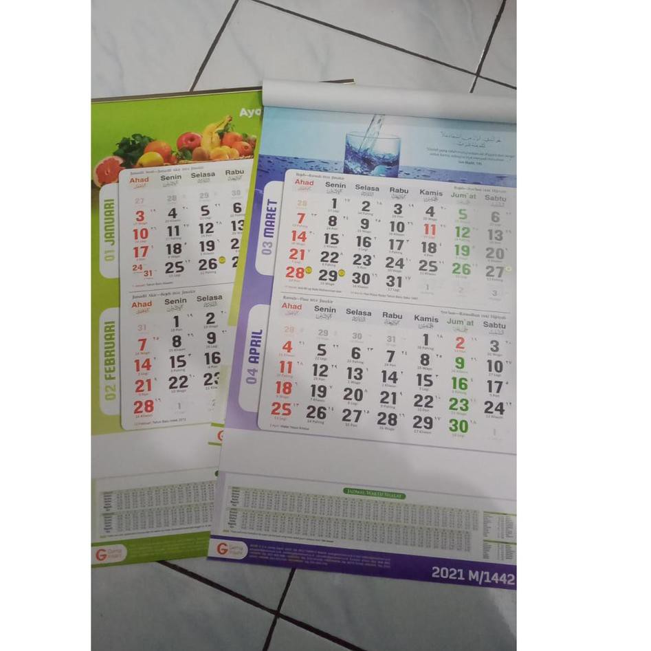 

Laris KALENDER DINDING REGIONAL 2021 YR Terbaru｀