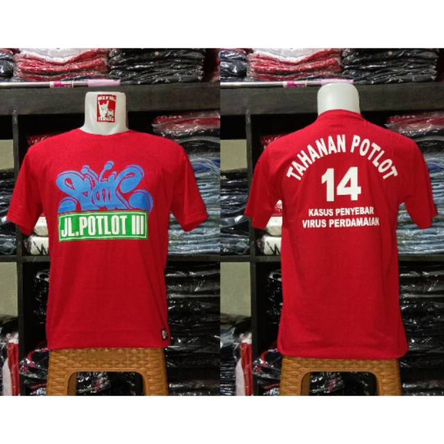 Kaos Slank Tahanan Potlot Baju Slank Tahanan