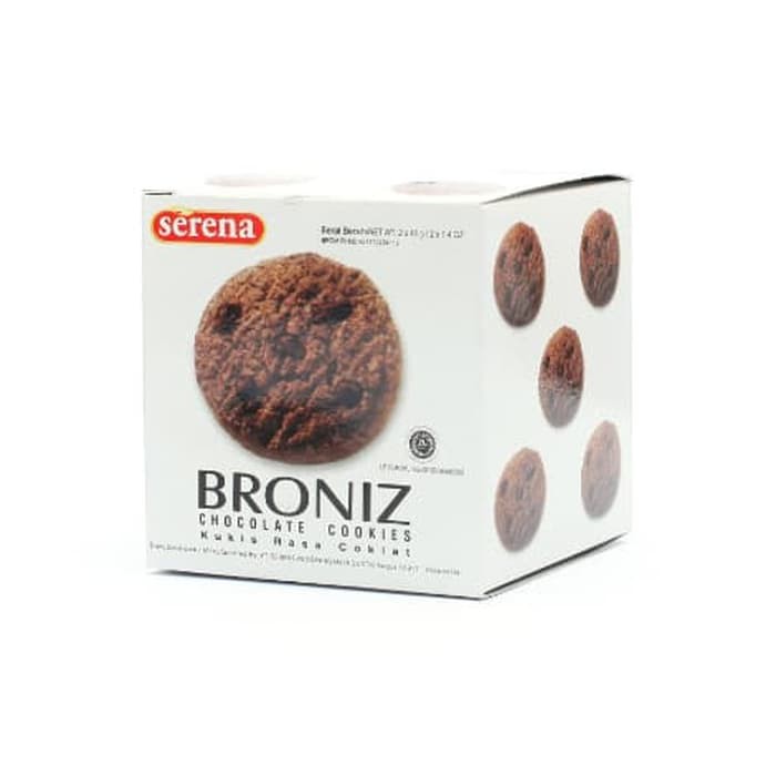 

SERENA BRONIZ CHOCO CHIP COOKIES 80 GRAM