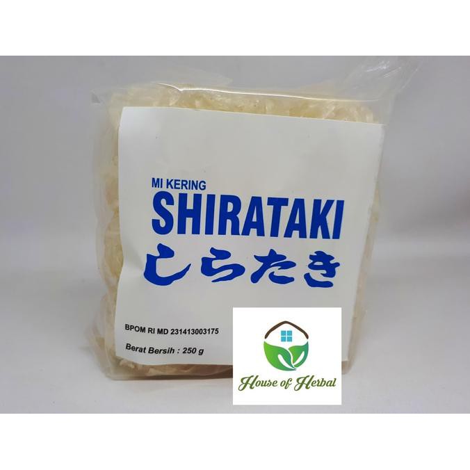 

Dry Shirataki - Mie Kering Shirataki low carb 250g keto friendly