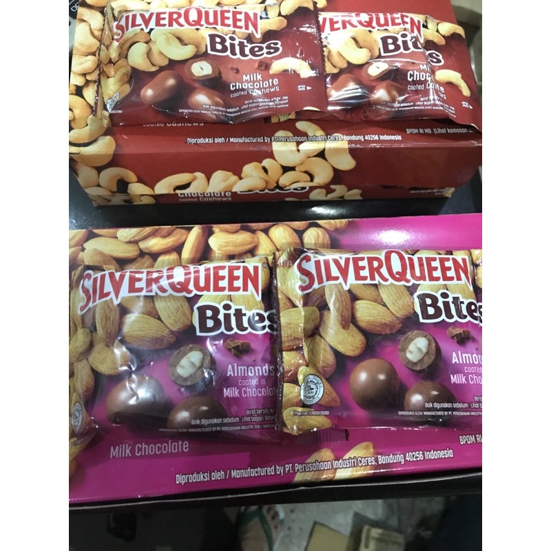 

1 BOX Silverqueen BITES (12 x 30gr)