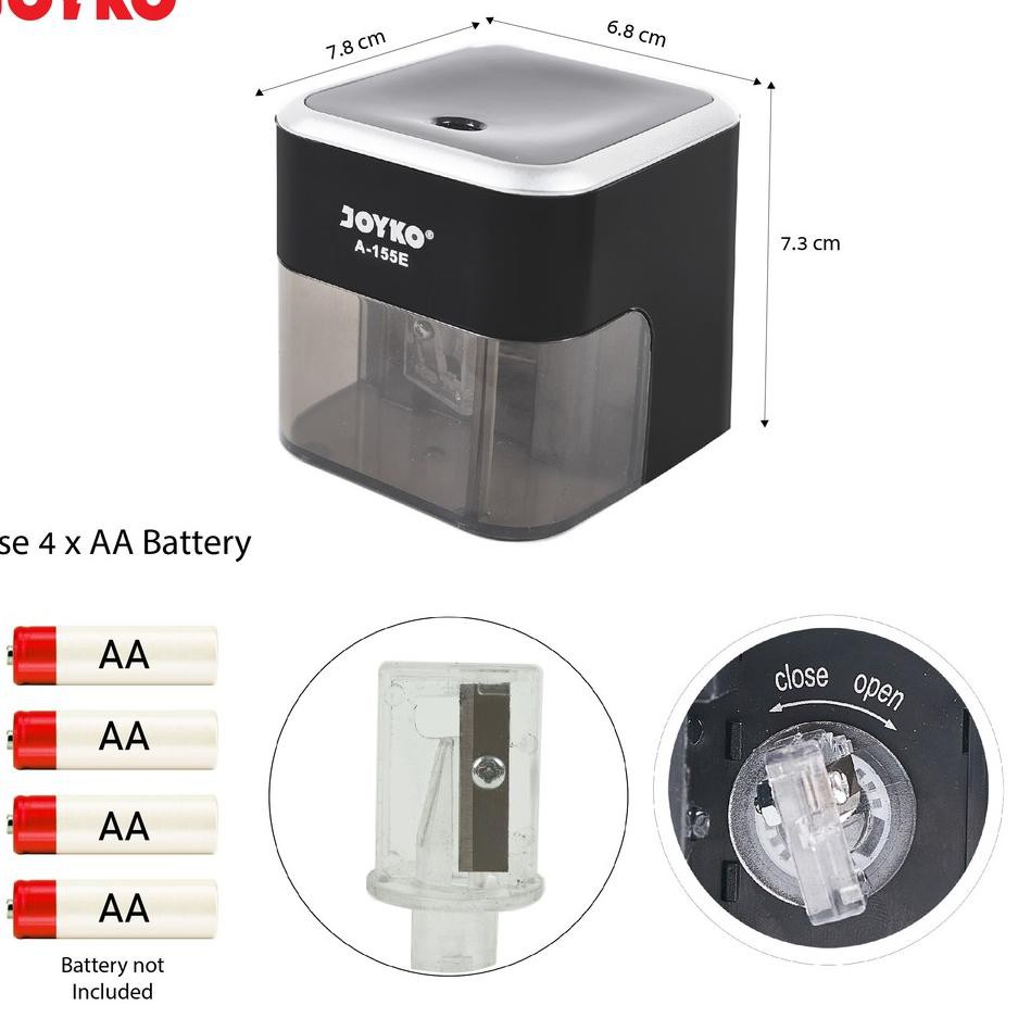 

HQB Electric Sharpener Serutan Elektrik Joyko A-155E Baru