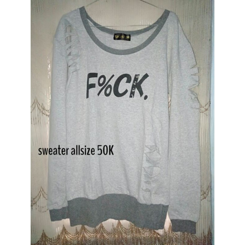 sweater ripped keren