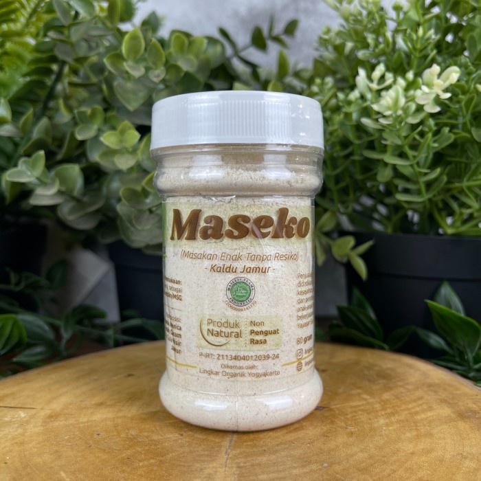 

Maseko Kaldu Jamur NON MSG Lingkar Organik