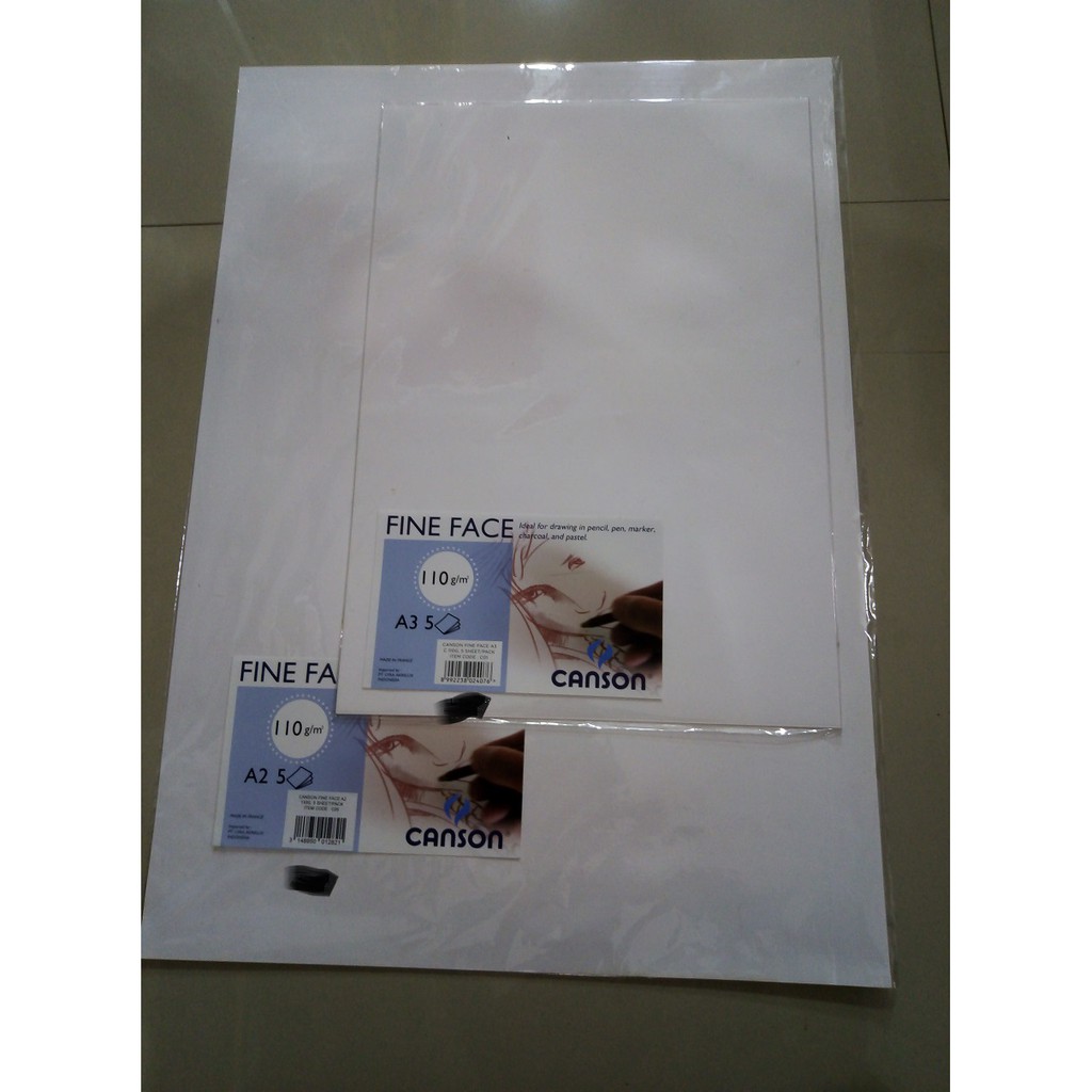 

KERTAS GAMBAR PENSIL PASTEL PAPER | CANSON FINE FACE 110 GSM