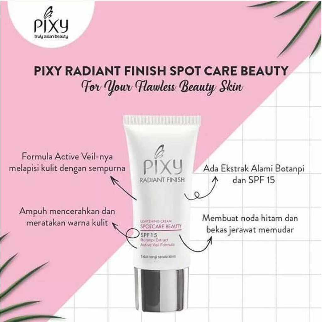 PIXY Radiant Finish Lightening Cream