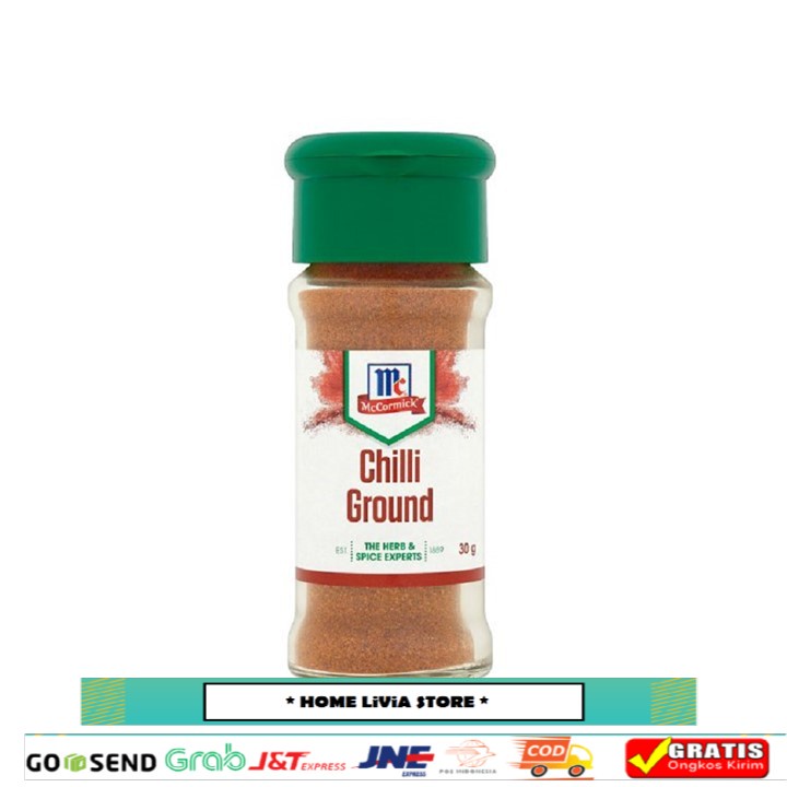

McCormick's Hot Chili Powder (Chili Ground) 30 G - GIFT