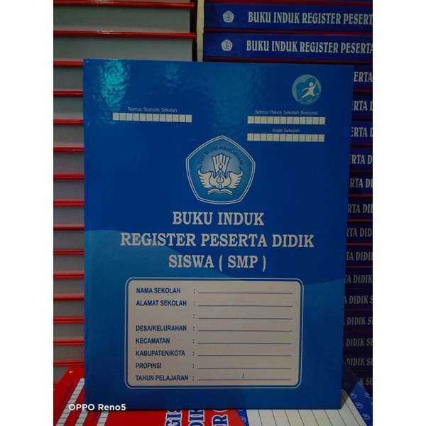 

BUKU INDUK REGISTER PESERTA DIDIK SMP K13