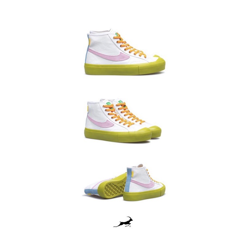 Sepatu Compass Gazelle High Matcha