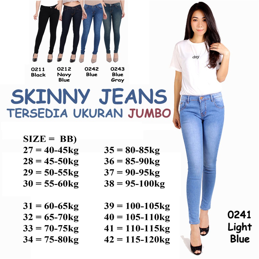  CELANA  JEANS  WANITA PANJANG SKINNY STRETCH  STRIT MURAH 