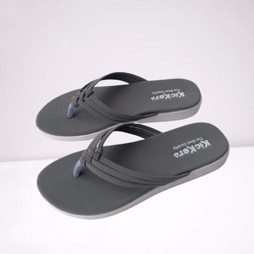 Sandal jepit wanita kickers teplek asli original sendal japit flat pesta kondangan distro slide terb