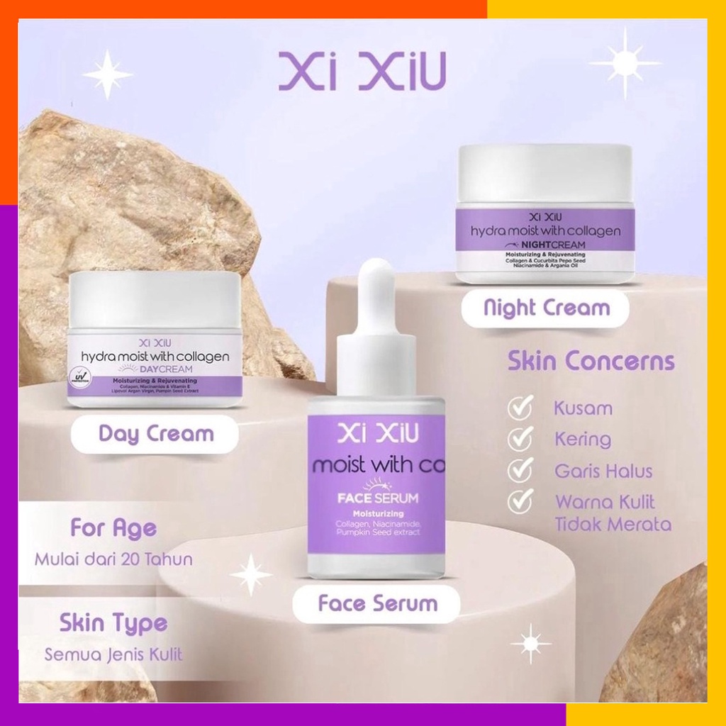 Xi Xiu Hydra Moist With Collagen Series