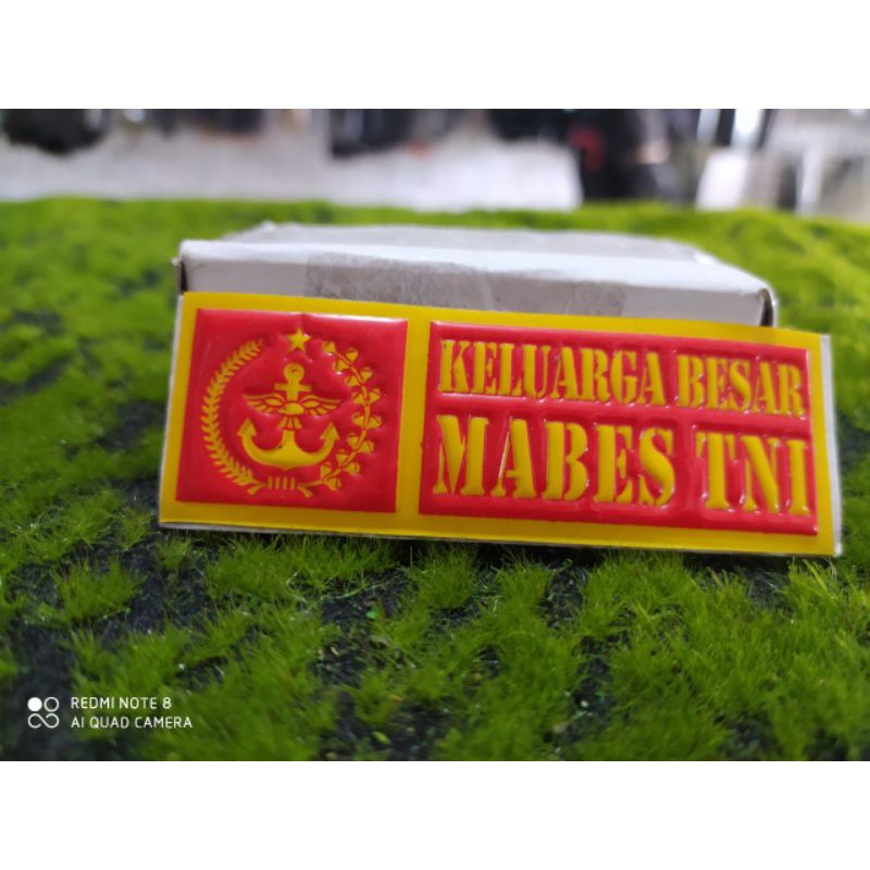 Stiker Plat nomor motor mobil honda