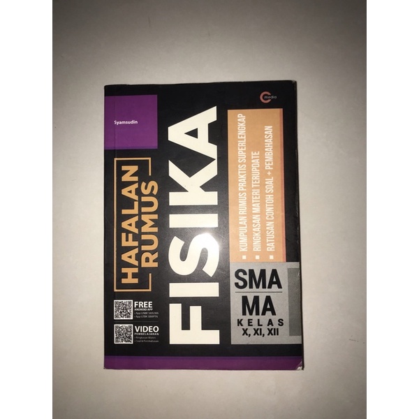

Buku Rumus dan Latihan Soal Fisika SMA