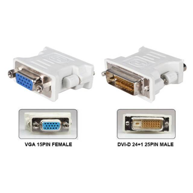 Gender Conector VGA to DVI 24+5