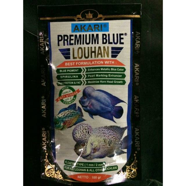 Akari Premium Blue Louhan 100gr