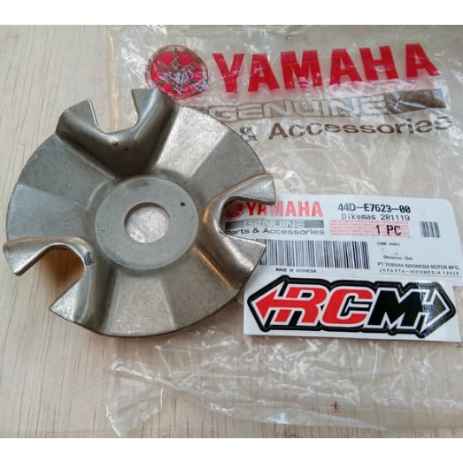 PLAT RUMAH ROLLER ROLER XEON RC XEON GT 125 XEON KARBU AEROX ORI ORIGINAL YAMAHA ASLI 44D-E7623-00