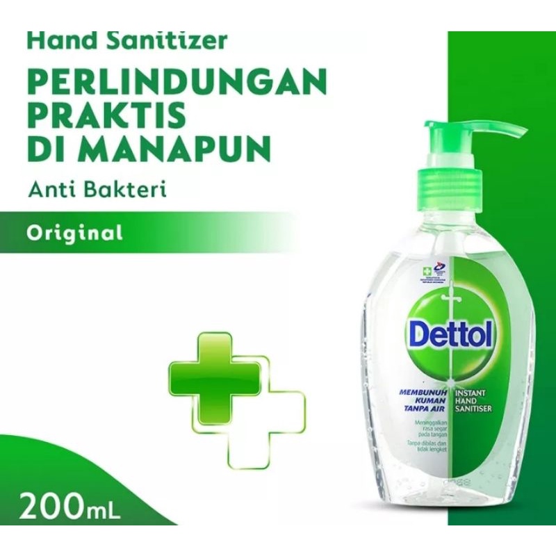 DETTOL Hand Sanitizer Pump 200ml