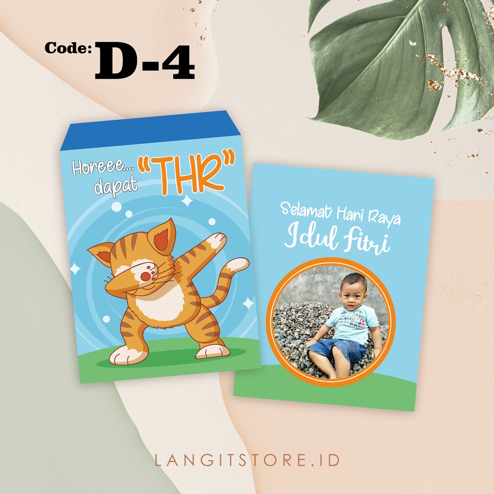 

D-4 AMPLOP LEBARAN / AMPLOP FOTO / AMPLOP CUSTOM / AMPLOP UNIK / ANGPAO LEBARAN / AMPLOP LUCU