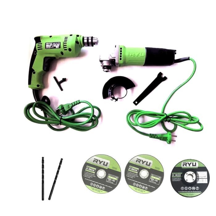 Paket mesin bor 10mm-mesin gerinda Ryu Tekiro PROMO MESIN BOR GRINDA
