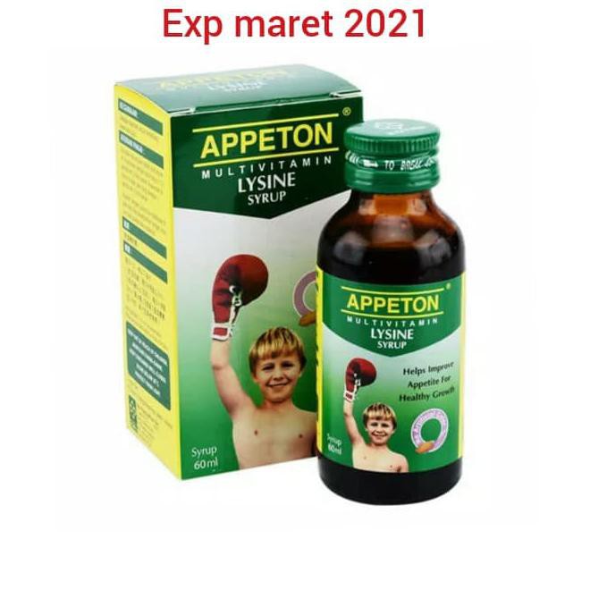 

Appeton Lysine Syrup 60Ml Kode 398