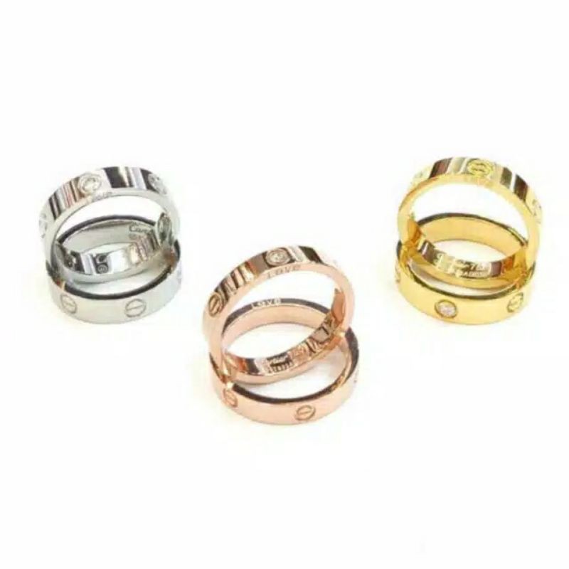 Fourfaahion Cincin CRTR Titanium Premium