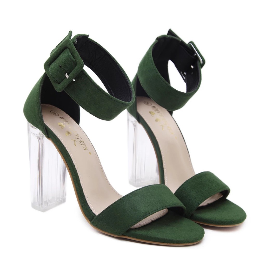 herdian uc 02 heels wanita hak kaca