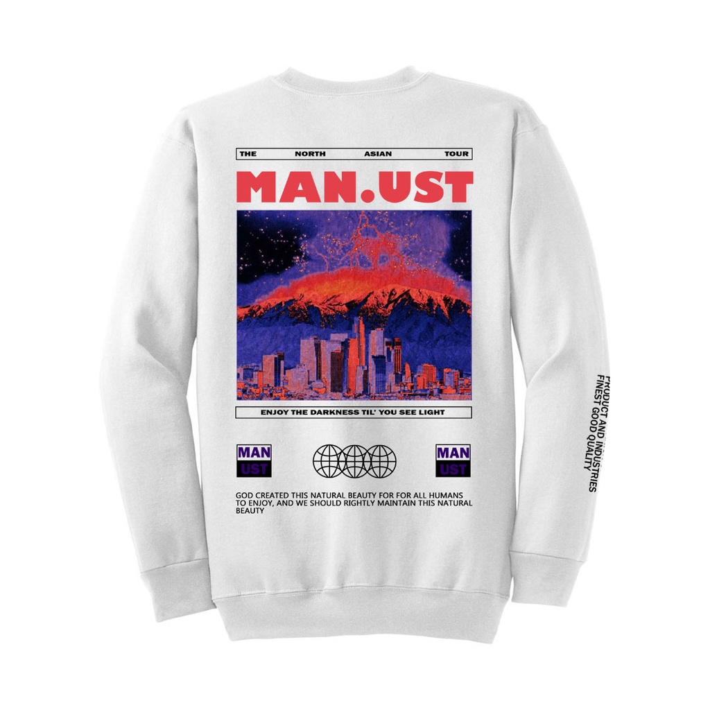Manust Culture - Crewneck Basic Enjoy The World