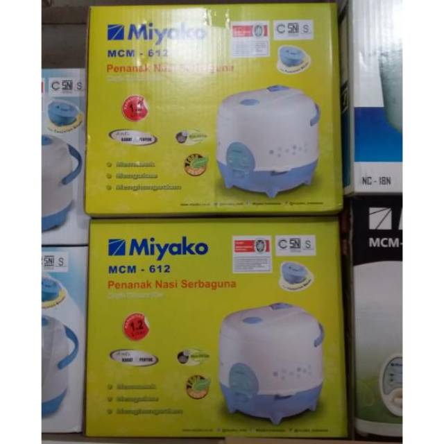 Magic com / rice cooker MIYAKO MCM 612 1.2 liter