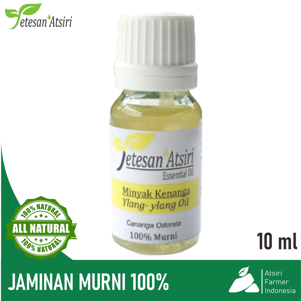 10 ml minyak atsiri kenanga minyak kenanga murni minyak ylang ylang ylang oil 100% tanpa campuran