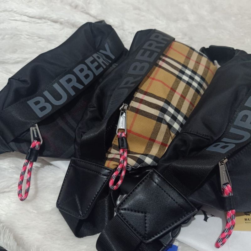 Waistbag BURBERRY Logo Detail ECONYL® Sony Bumbag Super Premium